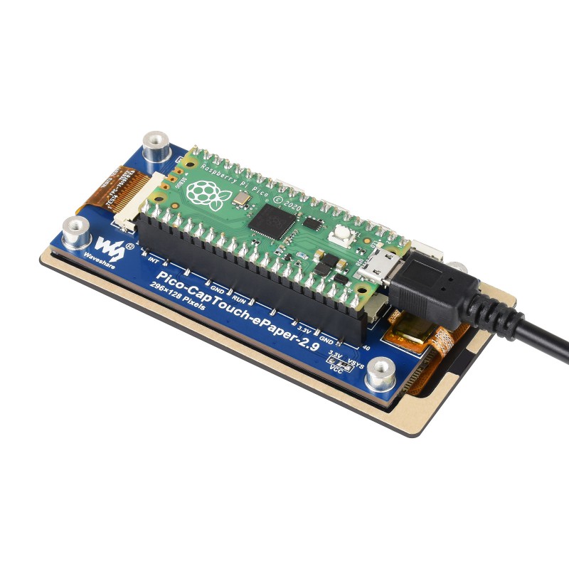 Display Epaper 2.9 - Módulo de Papel Eletrônico Touch de