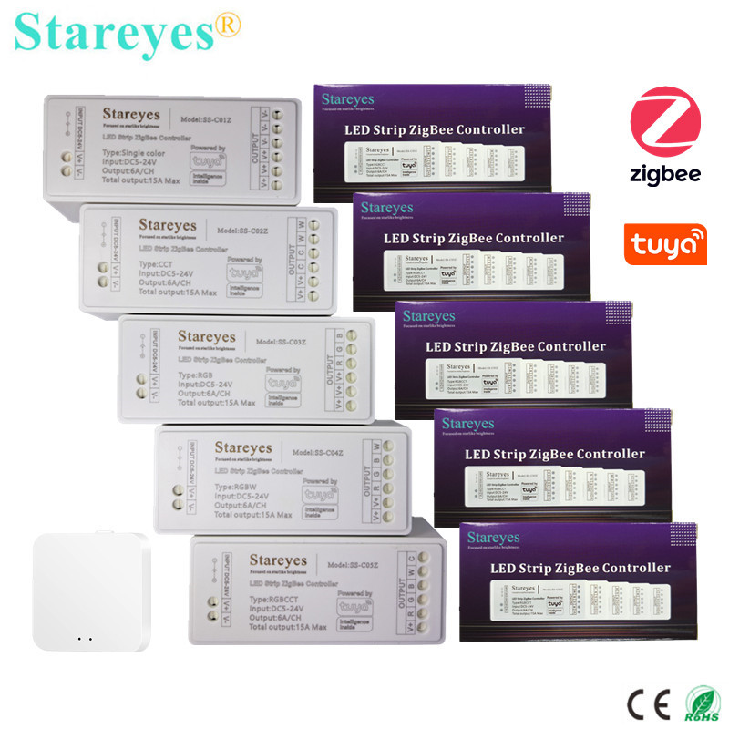 Zigbee Coordinator Stick - Tira conduzida inteligente tuya zigbee controlador