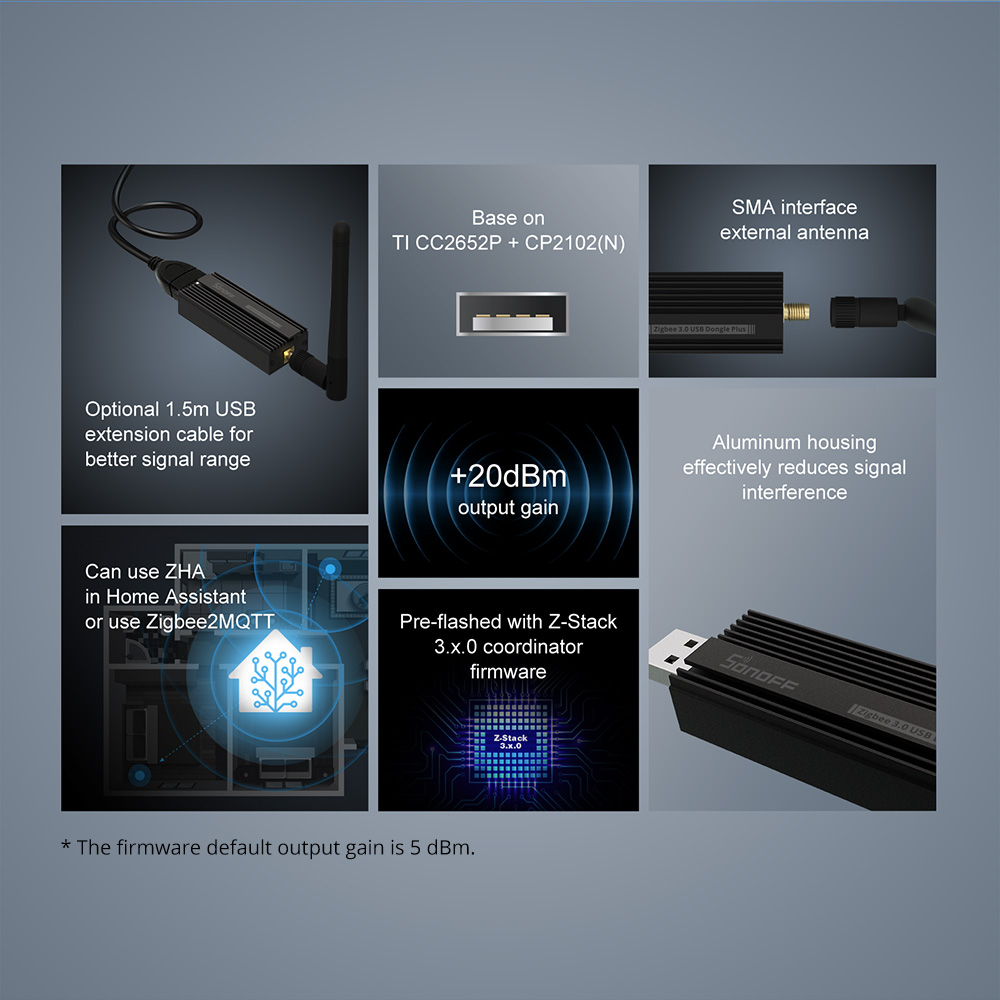 Gateway Zigbee SONOFF 3.0 ZBDo - Home Automation Tutorial avaliação e preço